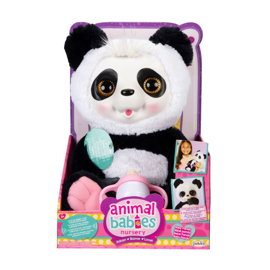 Jakks animal babyer panda + lyd