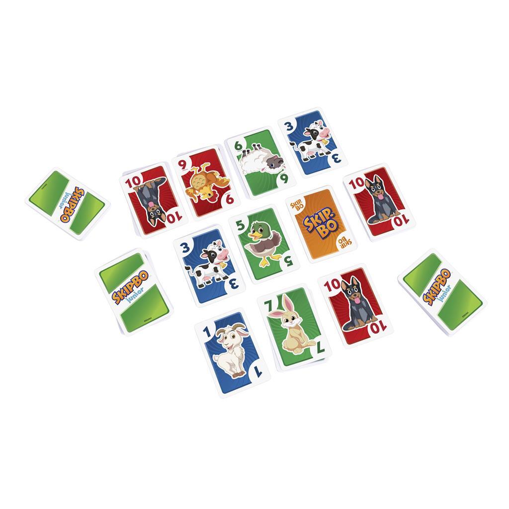Mattel spil skip-bo junior kortspil