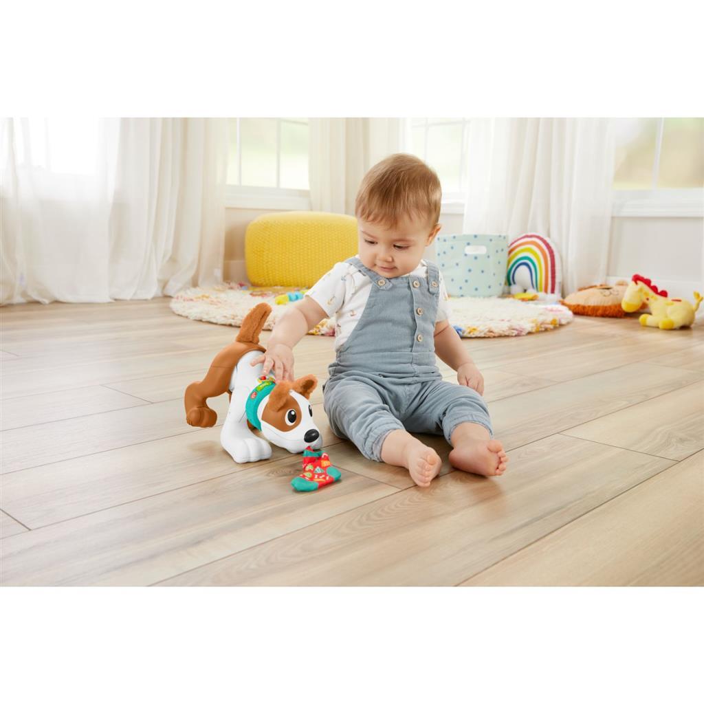 Fisher price kravle med mig hvalp + lys og lyd