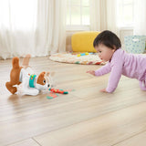 Fisher price kravle med mig hvalp + lys og lyd