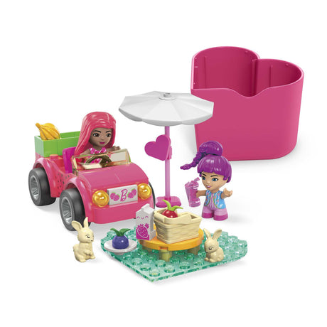 Mega Bloks Mega Barbie Color Reveal Cabriolet byggelegetøj