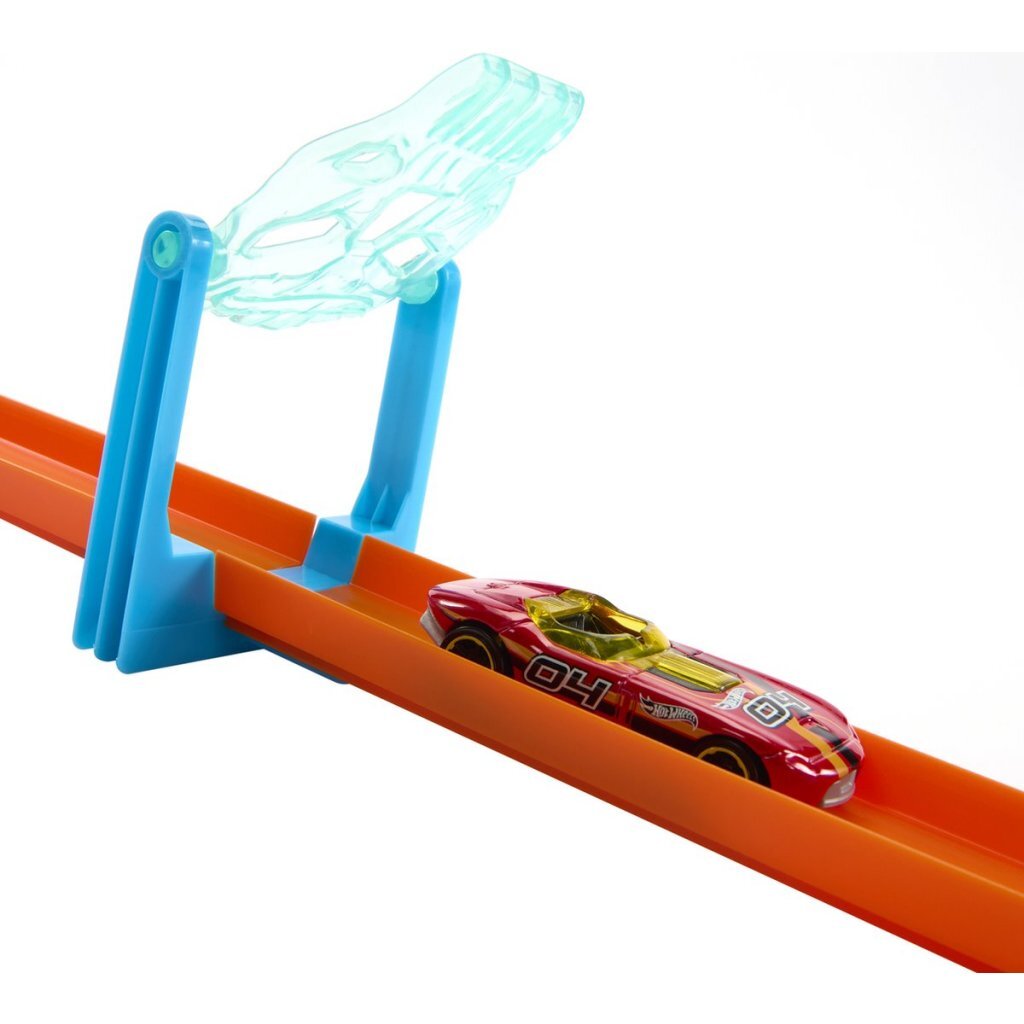 Mattel hot wheels banebygger iskold crash sæt