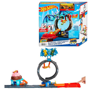 Hot Wheels Bat Attack Looping Playset