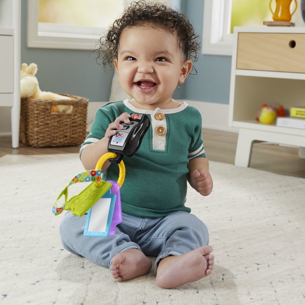 Fisher Price lytte- og læringsaktivitetstaster + lyd