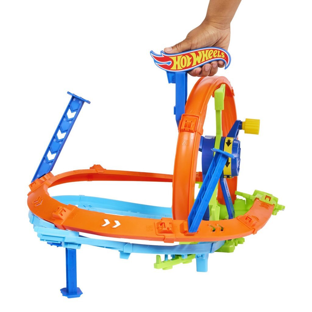 Start og loop Hot Wheels med lynets hast - looping spor