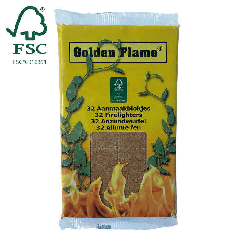 Produkter optændere FSC brun 32 stk