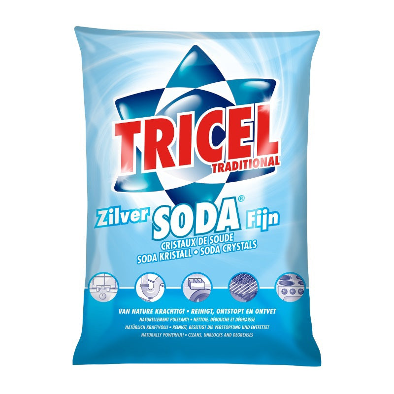 Tricel produkter sølv sodavand fin 1kg