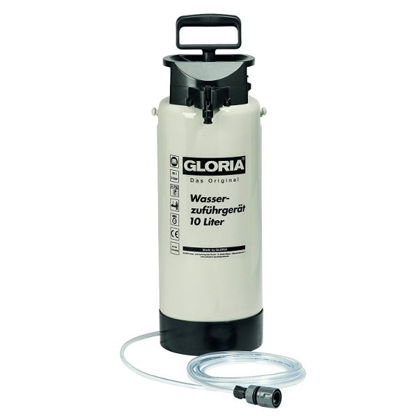 Gloria produkter vandforsyning enhed 10 liter plastik komplet
