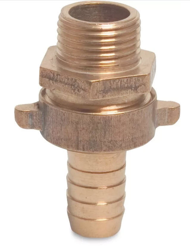 Geka produkter 3 3 tilslutningskobling messing 1 x 25 mm udvendigt gevind