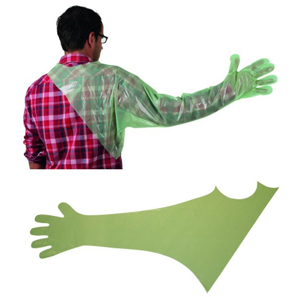 Kerbl produkter undersøgelseshandske fed top med skulderstykke 120cm a 50 stk