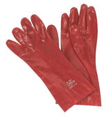 Keron produkter handske pvc rød 35cm