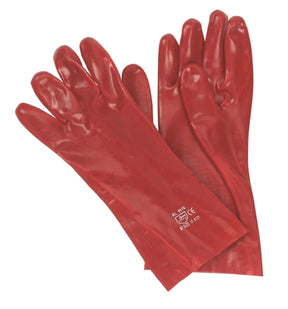 Keron produkter handske pvc rød 35cm