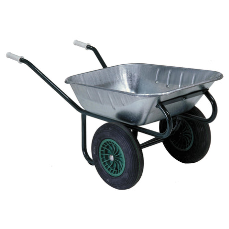 Fort produkter trillebør 90l galvaniseret 2 hjul 1