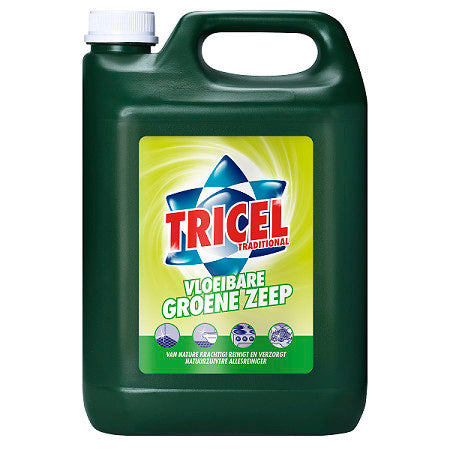 Tricel produkter grøn sæbe væske 5l