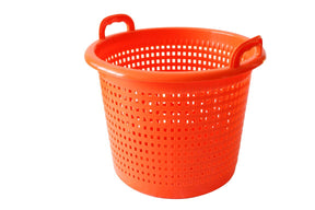 Produkter industrikurv kartoffelkurv åben orange 44 ltr