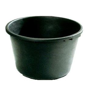 Produkter mørtelkar rund sort 90l
