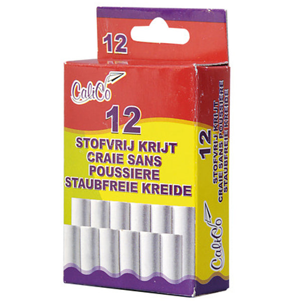 Products blackboard chalk white 12 pcs