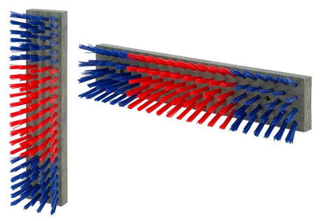Produkter kvægbørste nylon blå rød blå 50x10cm