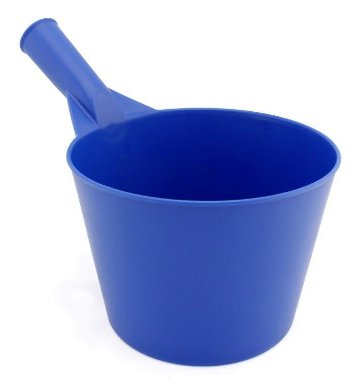 Produkter skovl spand plast med dul 4 4l