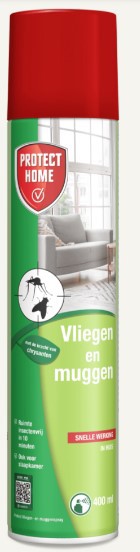 Solabiol produkter flyve og myggeafvisende 400ml beskytter hjemmet