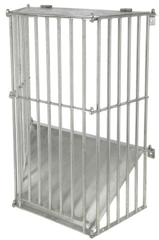 Abi produkter hø rack slowfeed plus galvaniseret foderbesparende rack