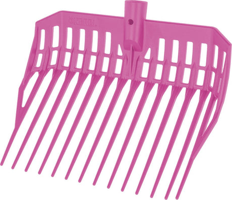 Mm eurotool produkter figengaffel mini plastik pink løs