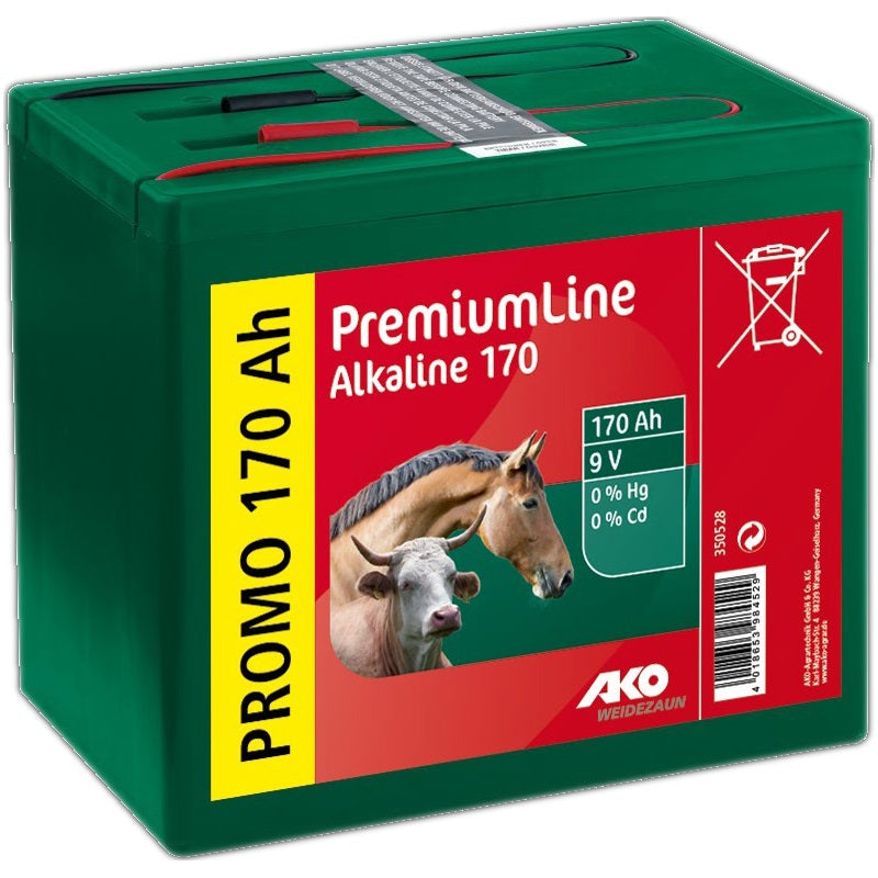 Ako produkter alkalisk tørbatteri 9v 170ah