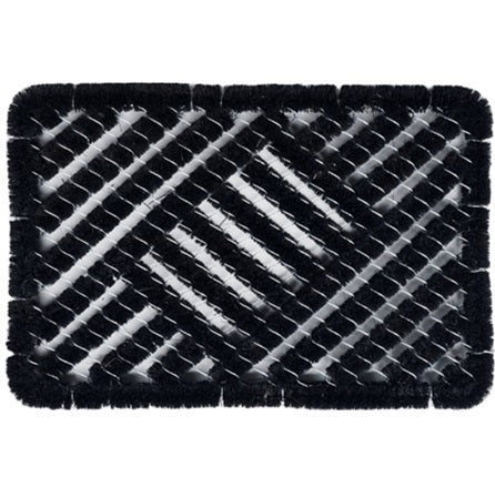 Produkter børstemåtte dørmåtte kokossort 40x60cm