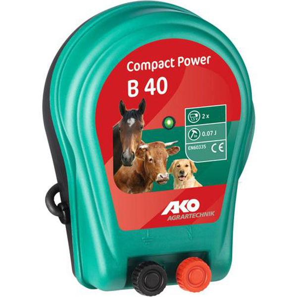 Ako produkter kompakt power b 40 batteri enhed 2x 1 5v