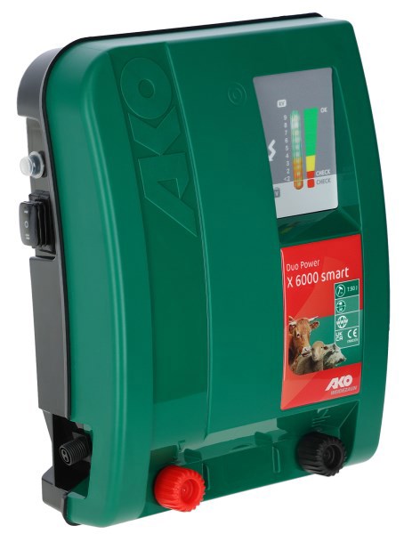 Ako products duo power x6000 smart energizer 230v 12v