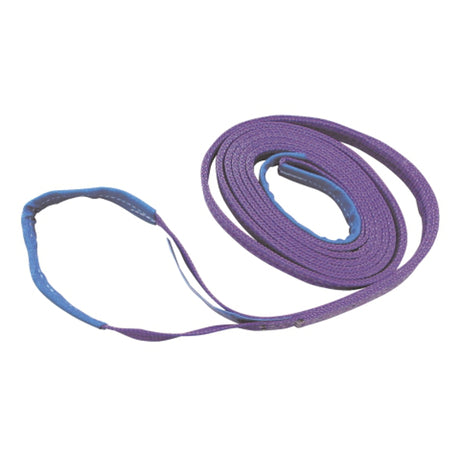 Producten hijsband 2 laags violet 4m 35mm 1 ton