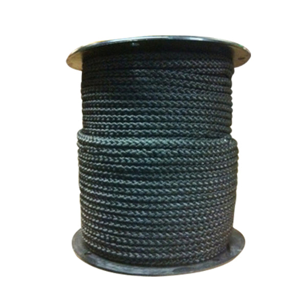 Produkter nylon reb sort 4mm 100m