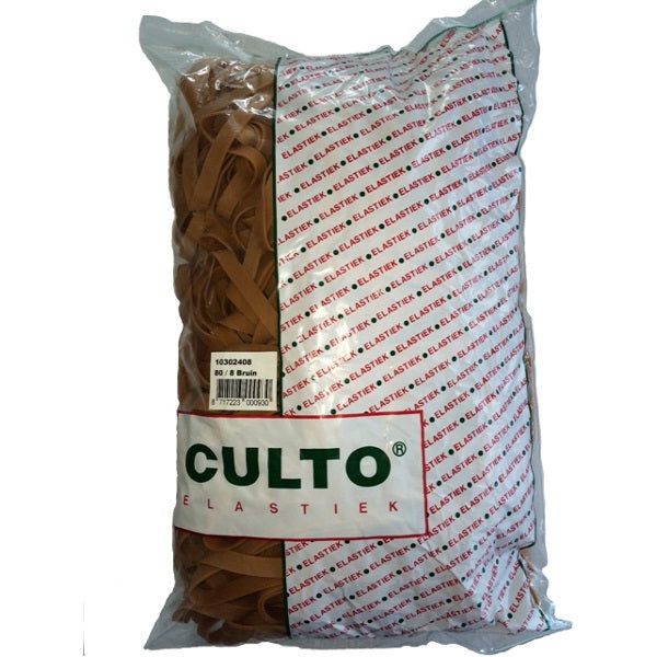 Produkter elastik brun 80 8 1kg postbud elastik