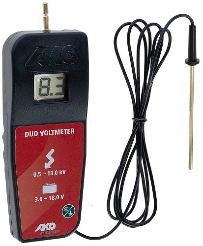 Ako produkter digitalt duo voltmeter