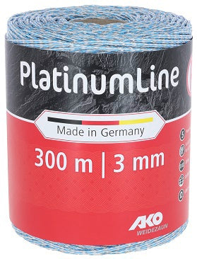 Ako produkter platinumline elhegn hvid blå 300m