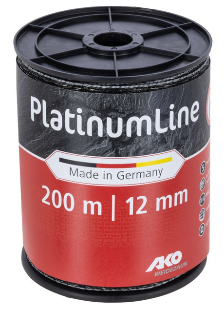 Ako produkter platinumline skræmmetape 12 mm sort og hvid 200m