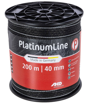 Ako produkter platinumline skræmmetape 40 mm sort og hvid 200m