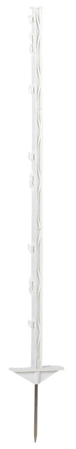 Ako produkter klassisk plaststang hvid 105cm 5 stk dobbeltfod
