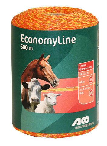 Ako produkter economyline elhegn gul orange 3 rustfrit stål 0 16 500m
