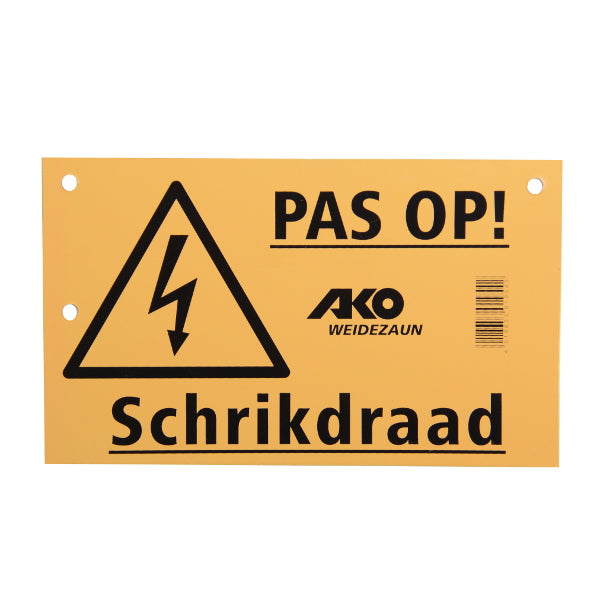 Ako produkter skilt pas på elhegn