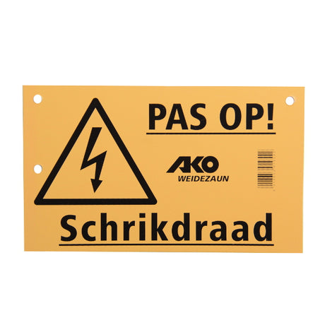 Ako produkter skilt pas på elhegn