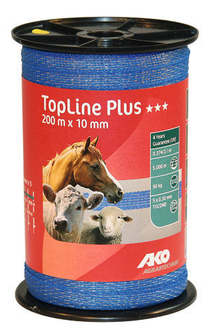 Ako produkter topline plus skræmmetape blå 1cm 200m