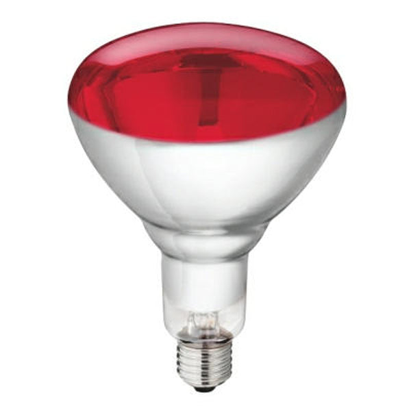 Abi produkter varmelampe Philips 150w rød