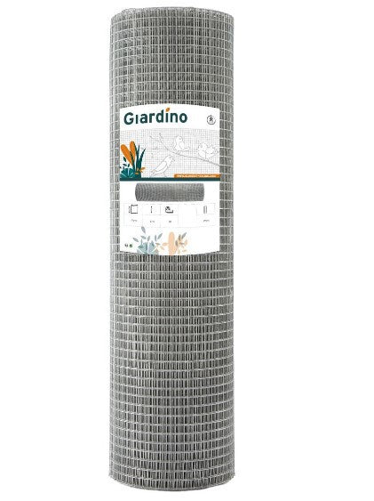 Giardino producten gaas gelast verzinkt 12 7 0 8 0 51m x 5m