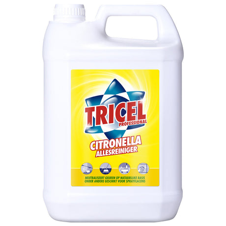 Tricel produkter citronella frisk rengøringsmiddel 5l
