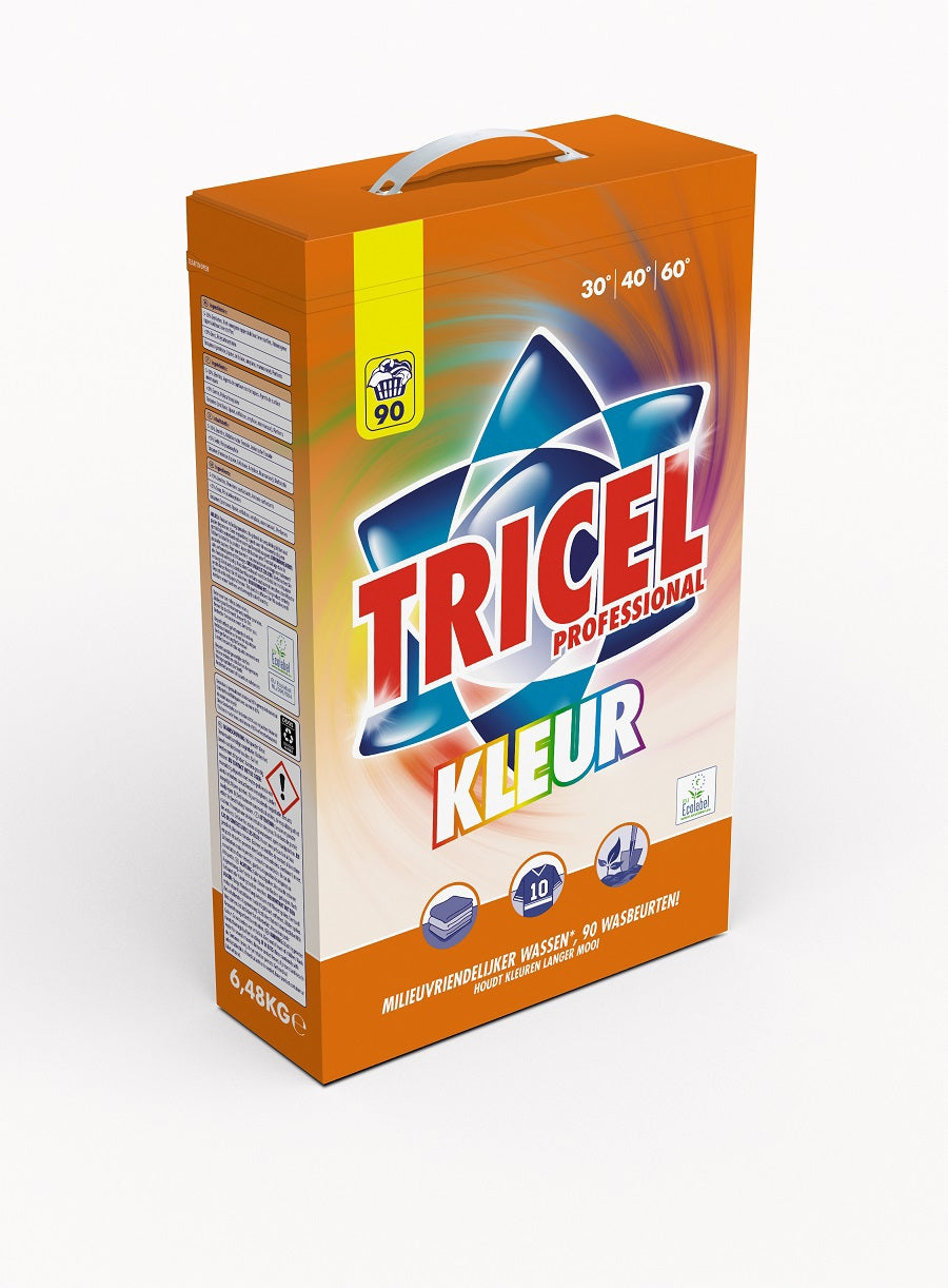 Tricel produkter vaskepulver farve 6 48kg