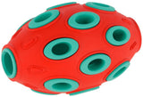Produkter rugby toyfastic til at fylde rød turkis 12 x 7 5 cm