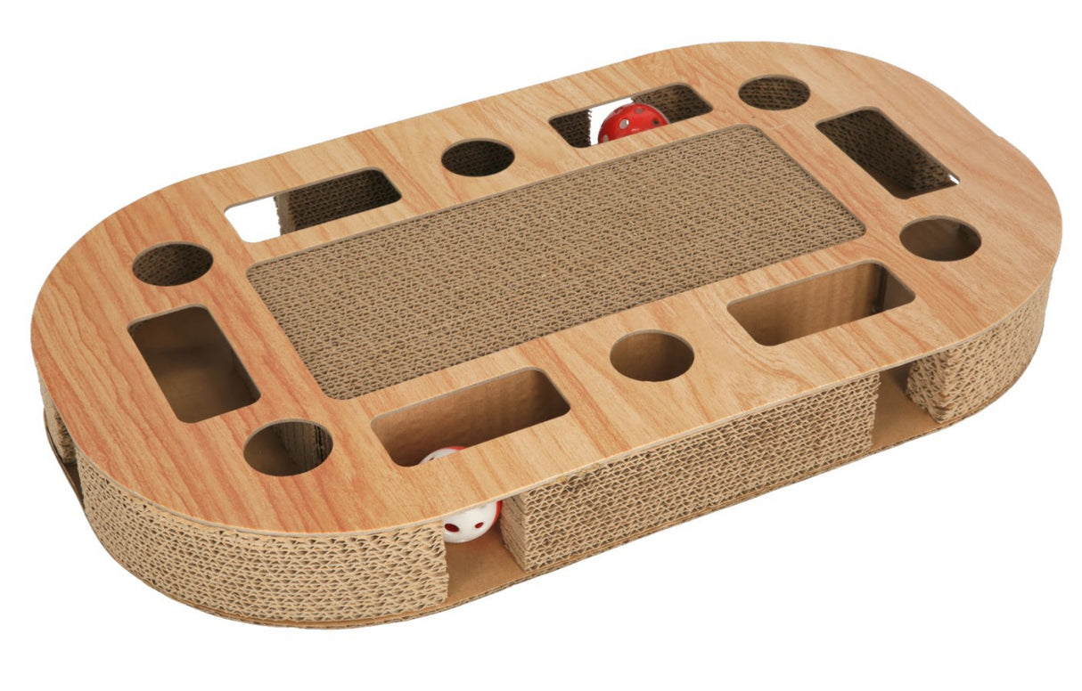 Produkter kat kradsebræt ovalo 52 x 31 x 8 5 cm med katteurt