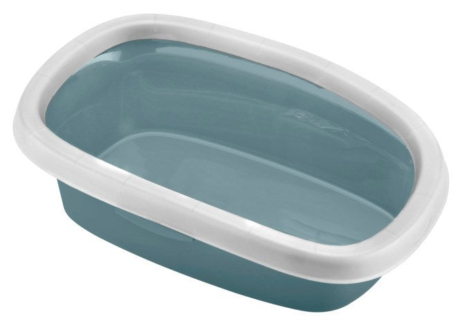 Produkter sprint kattebakke med kant 58 x 39 x 17 cm blå