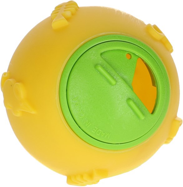 Produkter snackbold til katte 7,5 cm gul